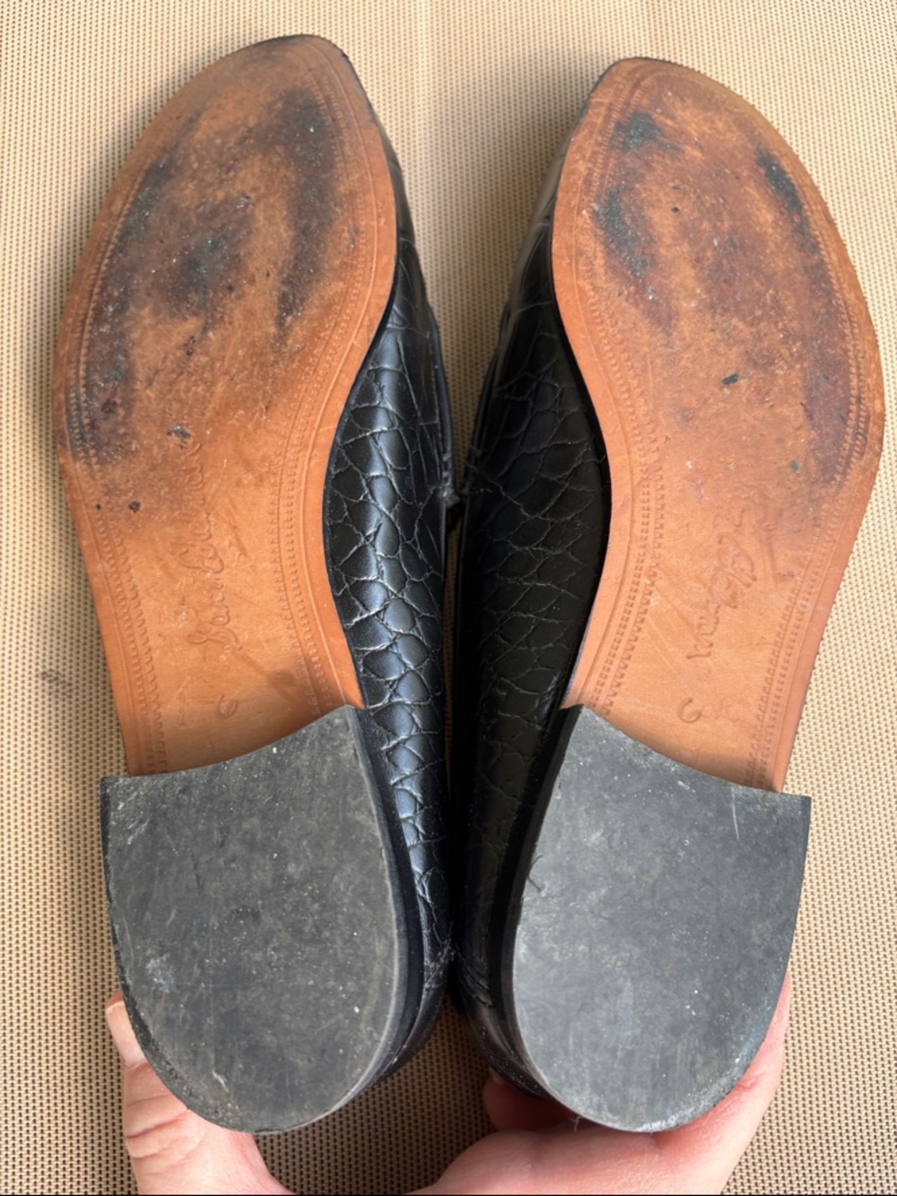 Sam Edelman Womens' Size 6 Black Loafer - Picture 3 of 4